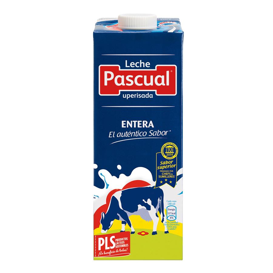 Leche entera sin lactosa Pascual brik 1 l - Supermercados DIA
