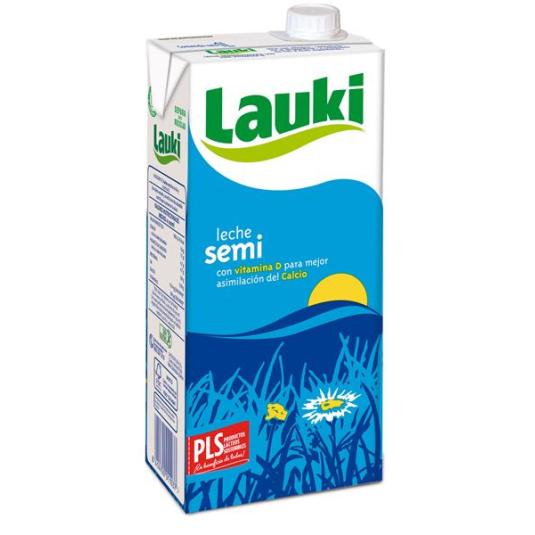 LECHE SEMIDESNAT.LAUKI BR.1L