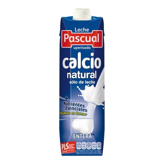 LECHE ENTERA C/CALCIO PASCUAL 1 L.