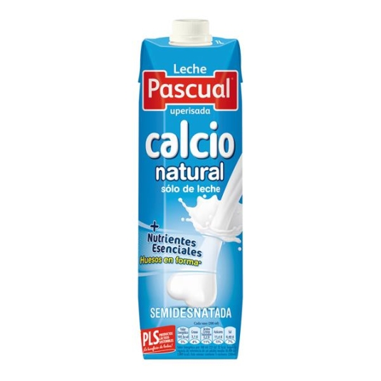 LECHE SEMI C/CALCIO PASCUAL 1 L