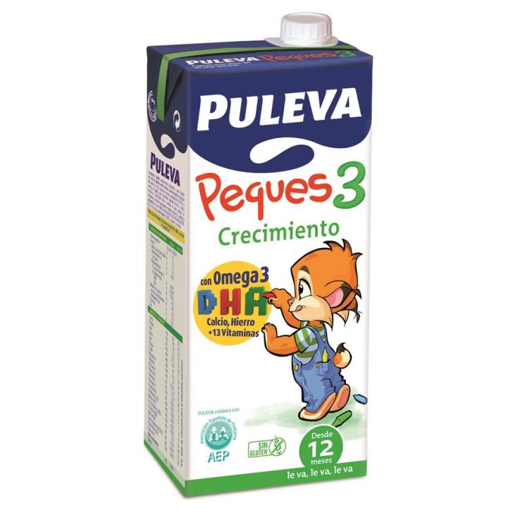 LECHE CRE. PULEVA PEQUES-3  1 L.