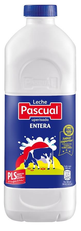 LECHE ENTERA PASCUAL BOTELLA 1.2 L