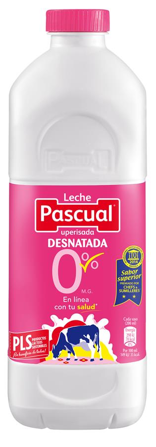 LECHE DESNATADA PASCUAL BOTELLA 1.2 L