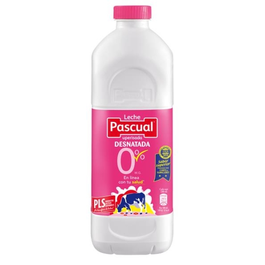 LECHE DESNATADA PASCUAL BOTELLA 1.2 L