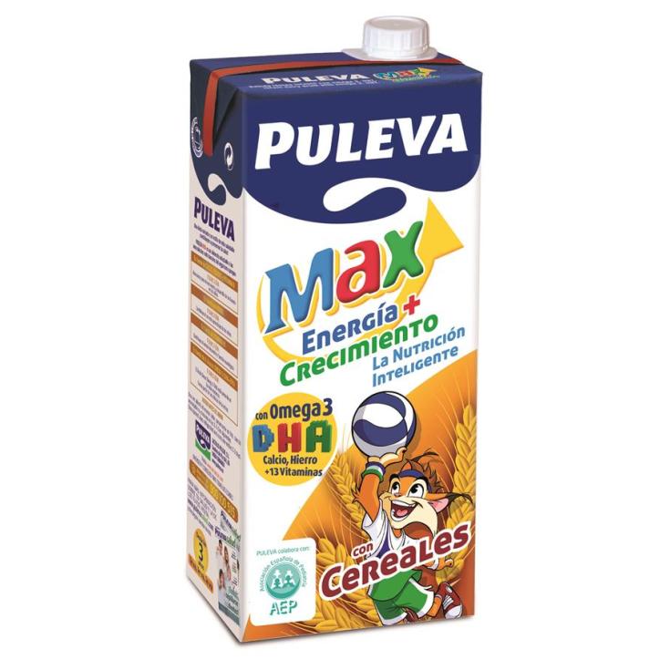 LECHE ENE/CRE C/CER PULEVA MAX 1 L.