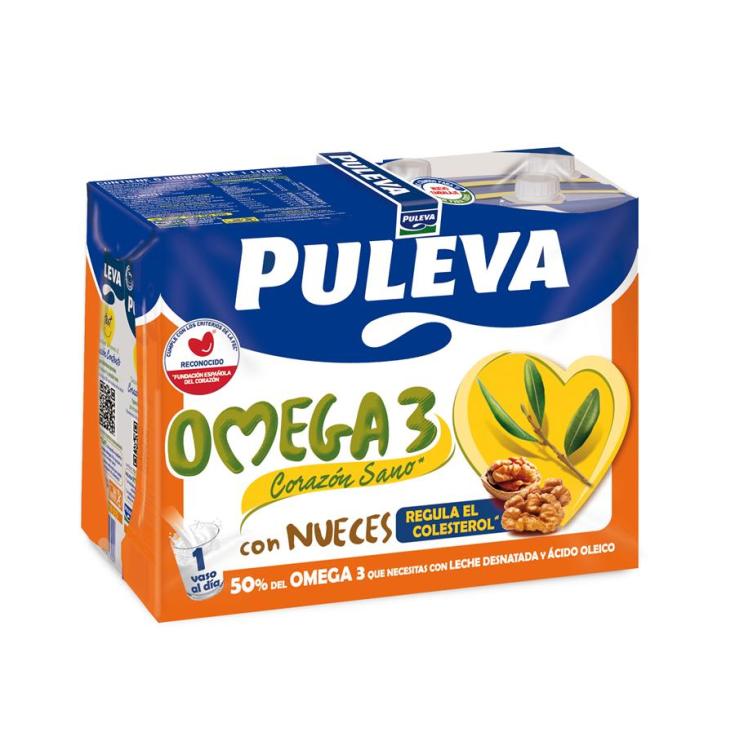 LECHE OMEGA3 C.NUECES PULEVA 1L