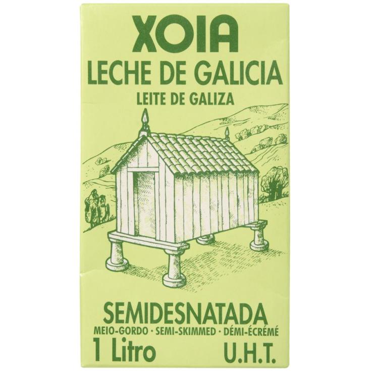 LECHE SEMIDESNATADA XOIA BRIK 1L