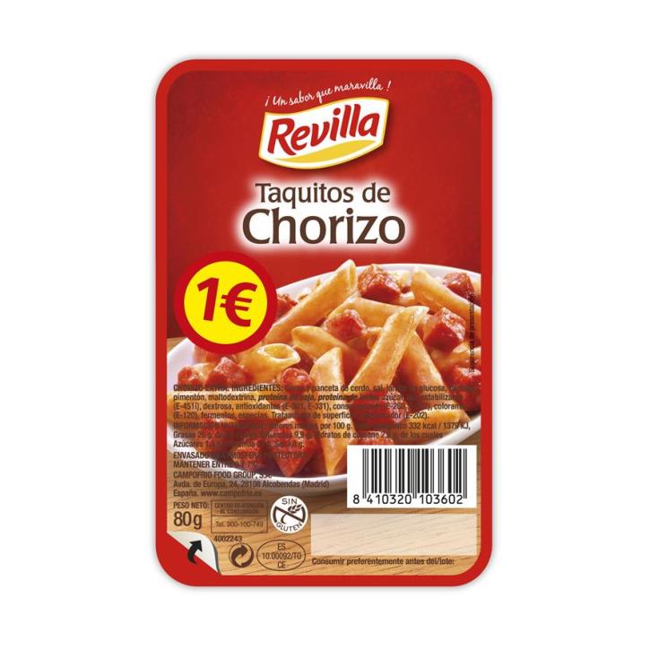 CHORIZ.REVILL.TAQU.80G CAMPOFRIO