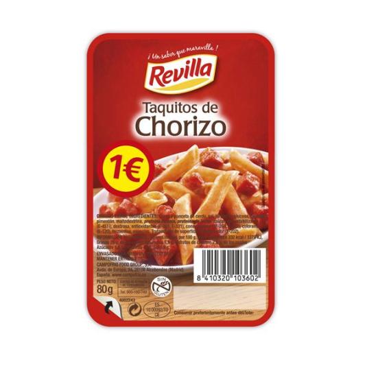 CHORIZ.REVILL.TAQU.80G CAMPOFRIO