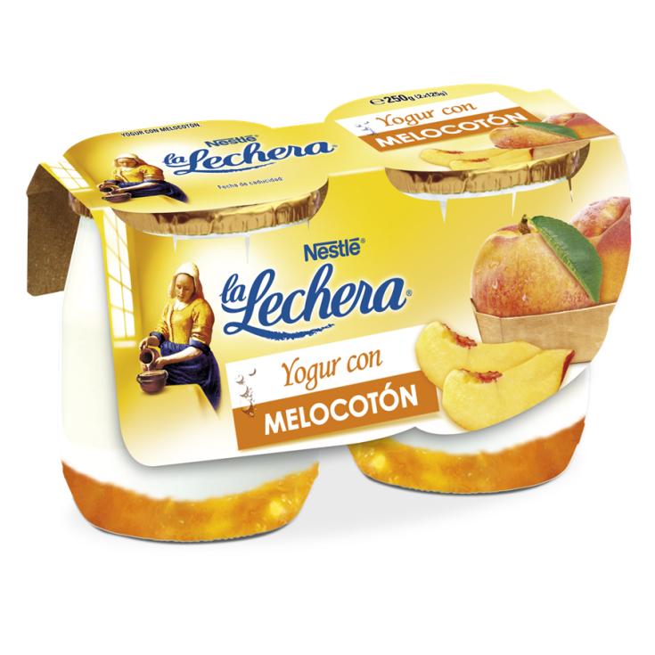 YOGUR MELOCOTON LA LECHERA P-2