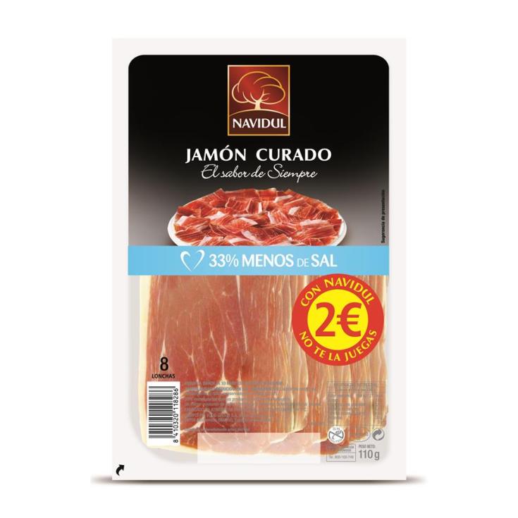 JAM.CURADO MENOS SAL LONCH.110G