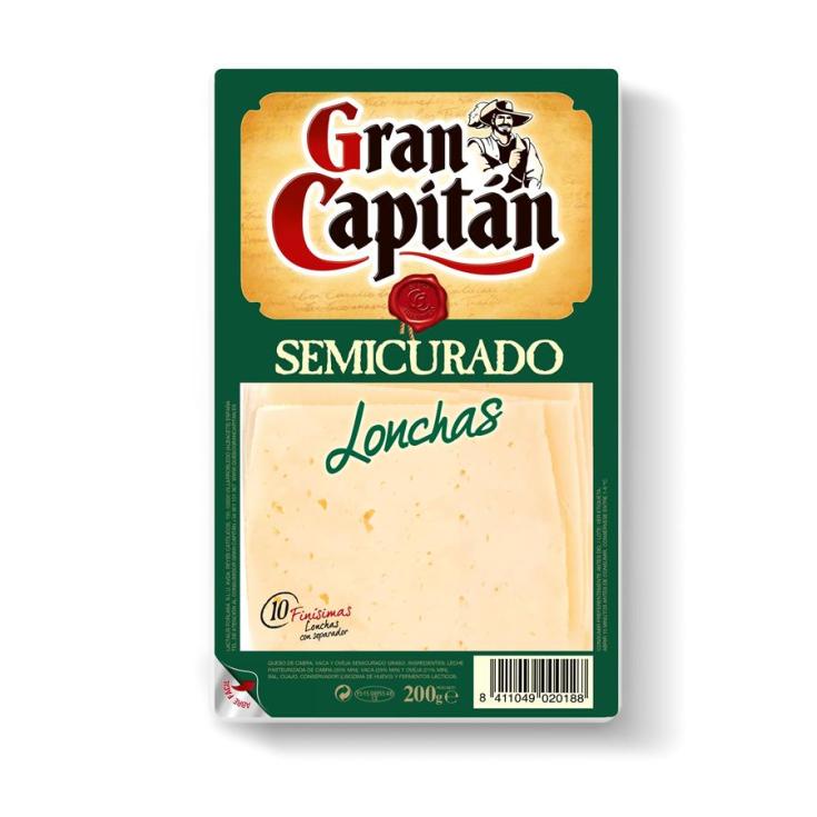 QUE.SEMI BANDEJA G.CAPITAN 160G