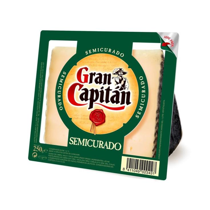 Q.GRAN CAPITAN SEMI CUNAS 250GR