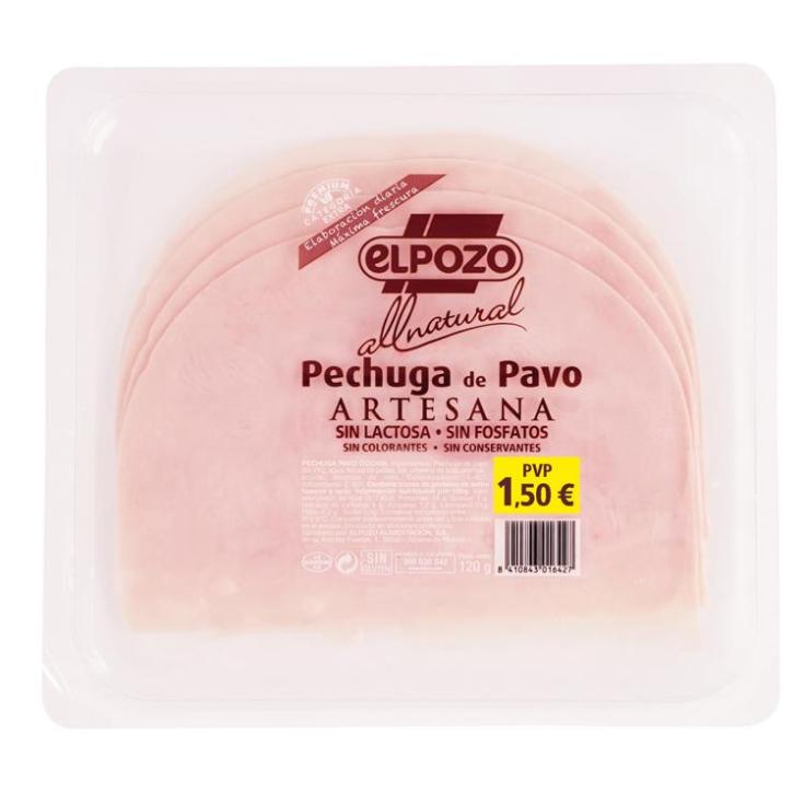 PECH.PAVO ALL NATURA 120G EL POZO