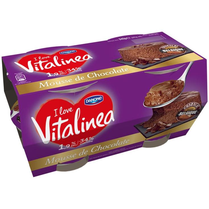 Y.VITALINEA MOUSSE CHOCOLAT.P4 DANONE