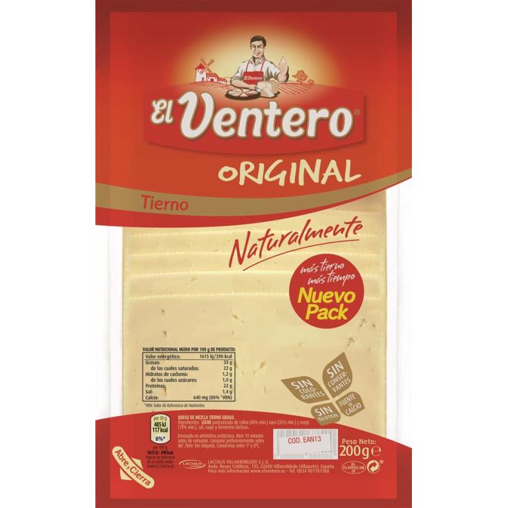 QU.TIERNO  BANDEJA VENTERO 200G