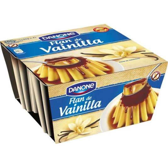 FLAN VAINILLA DANONE P-4