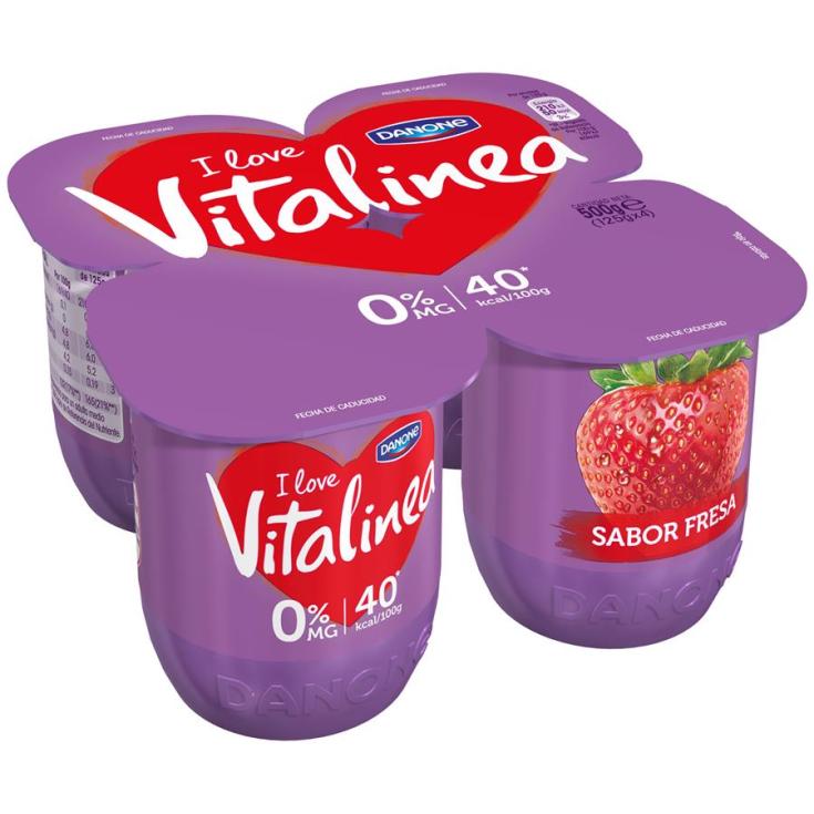 VITALINEA STROWBERRIES DANONE