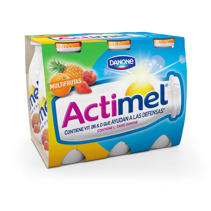 Y.ACTIMEL MULTIFRU.DANONE 600ML