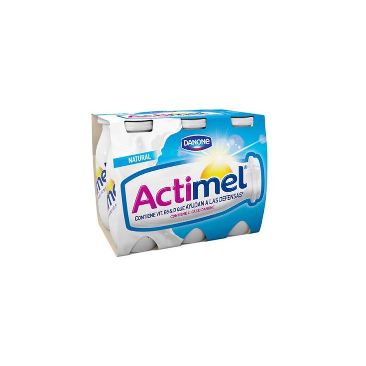 YOG.ACTIMEL NATURAL DANONE P-6