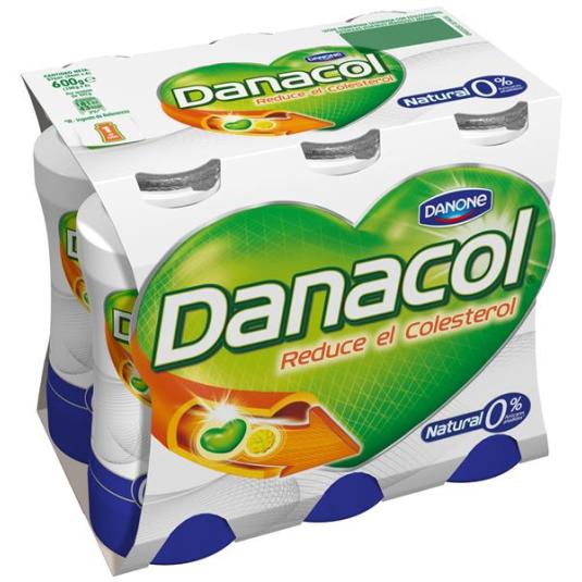 DANACOL LIQ.NATURAL DANONE P-6