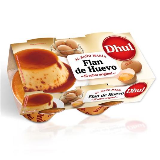 FLAN HUEVO DHUL P-4