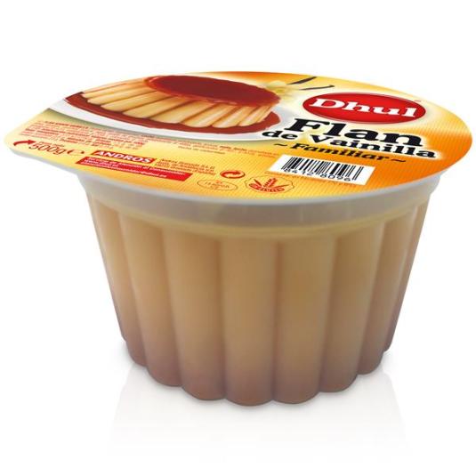 FLAN VAINILLA DHUL 500 GR.