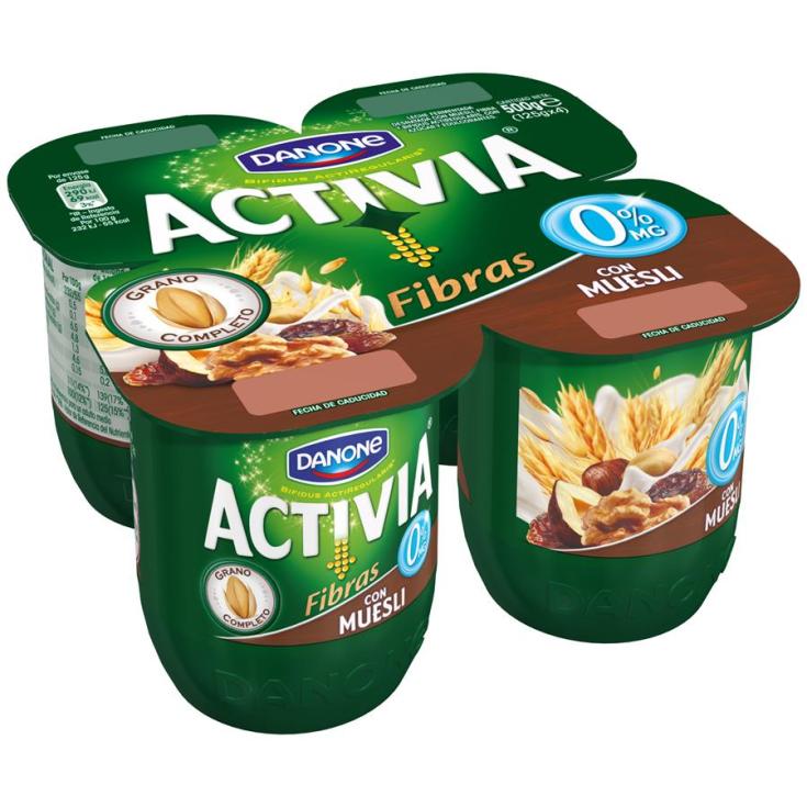 Activia Fibras Cereales 0% - Activia