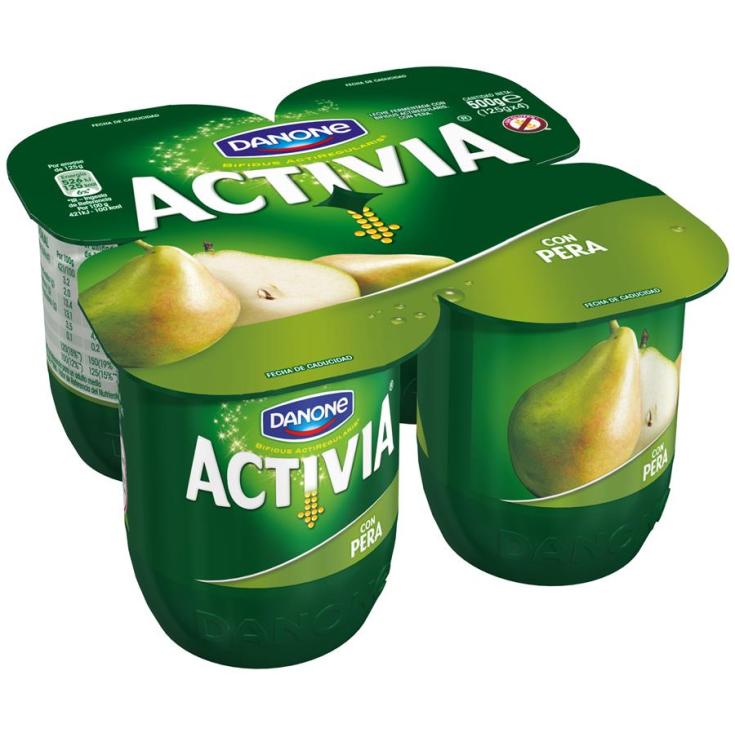 YOGUR ACTIVIA C/PERA DANONE P4