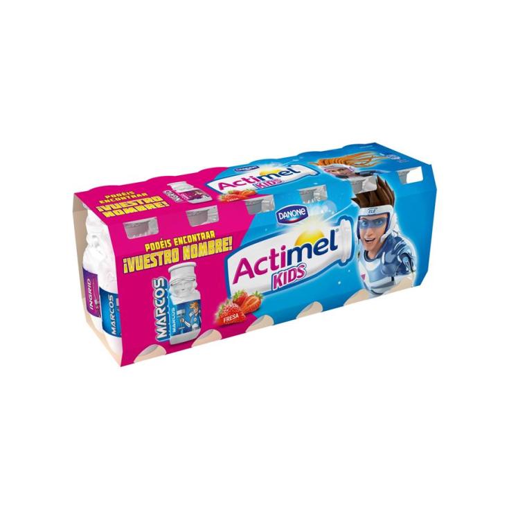 YOG.ACTIMEL FRESA DANONE P-12