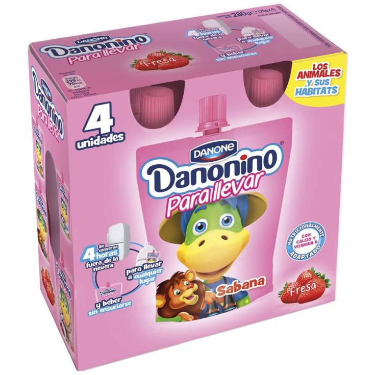 DANONINO P.LLEVAR DANONE FRESA