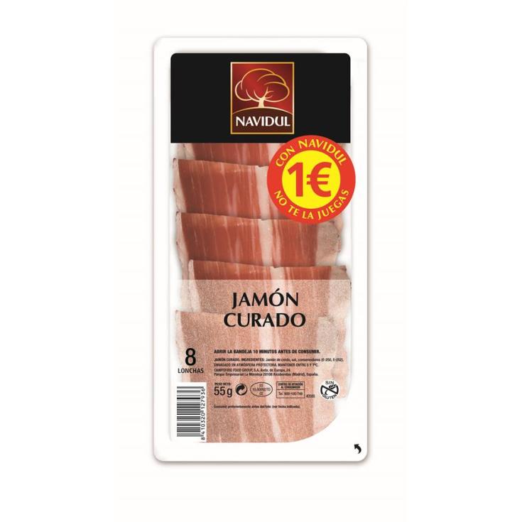 JAMON CURADO NAVIDUL 55GRS 1/2L