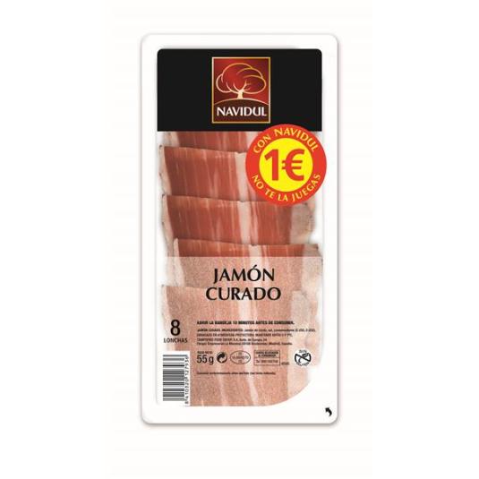 JAMON CURADO NAVIDUL 55GRS 1/2L