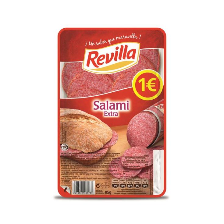 SALAMI EXTRA REVILLA LONCH.85G