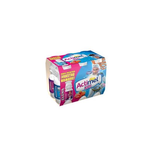 YOGUR DANONE ACTIMEL P-6 FRESA