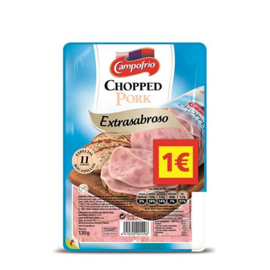 CHOPP.PORK CAMPOFRIO LONC.130G