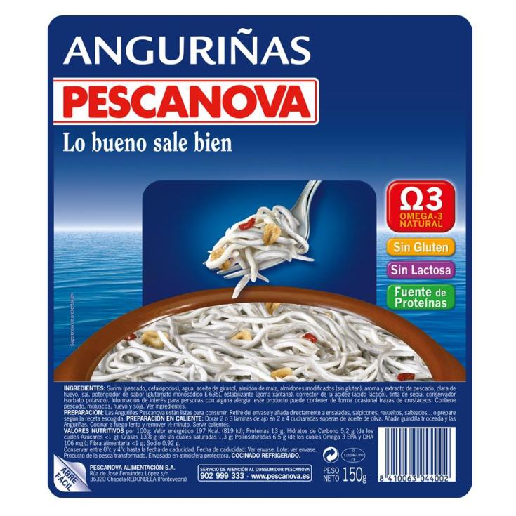 ANGURIÑAS PESCANOVA 180GR