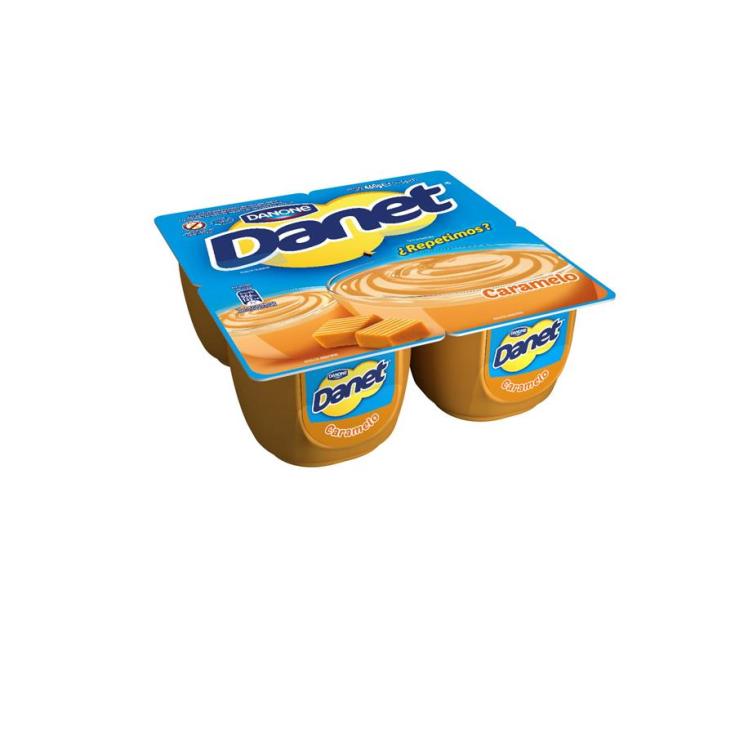 DANET CARAMELO X4 DANONE