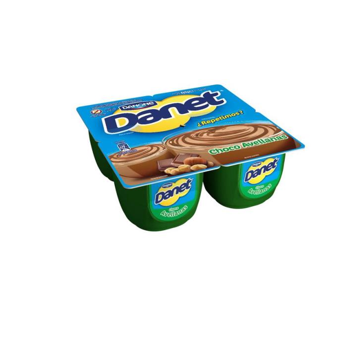 DANET CHOCO/AVELLANA X4 DANONE