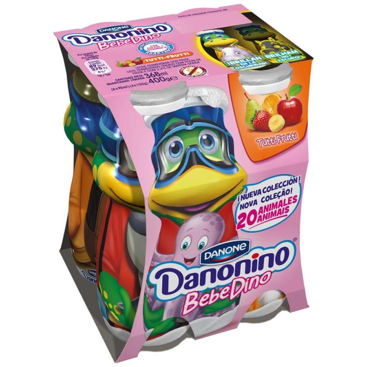 BEBEDINO TUTTI FRUTI X4 DANONE