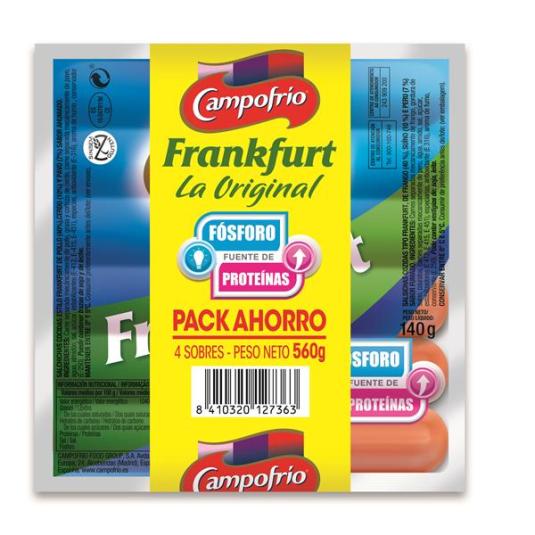 SALCH.CAMPOFRIO FRANKF.PACK-4