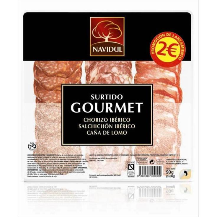 SURTIDO GOURMET NAVIDUL L.90GR