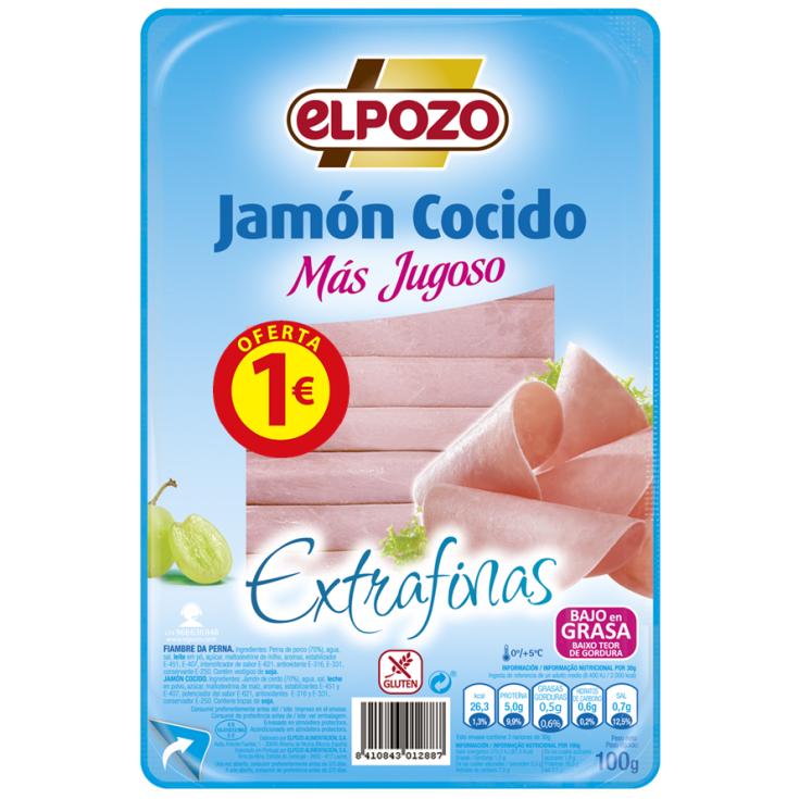 JAMON COCIDO LFS 100GR  EL POZO