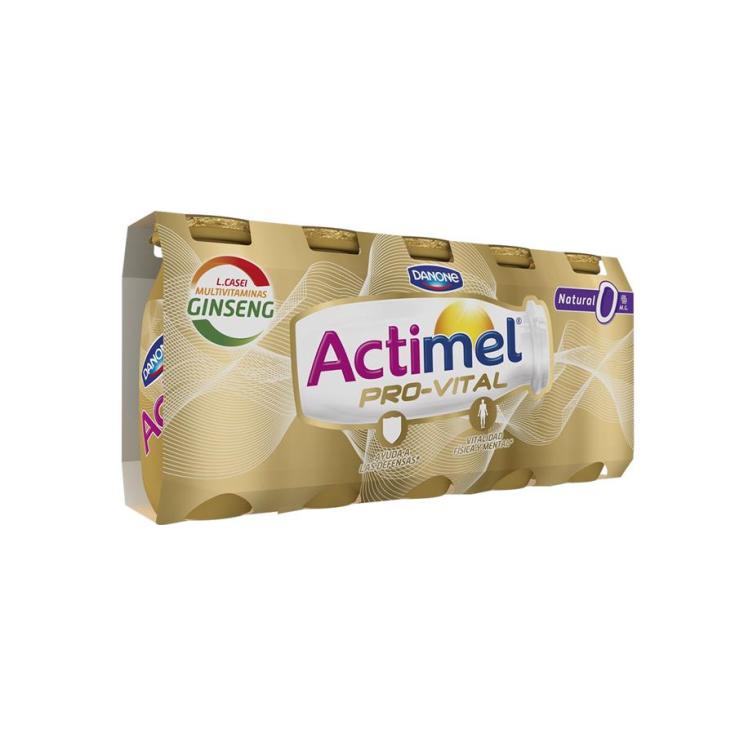 Y.ACTIMEL PROVITAL-NATURAL 0% X5 DANONE