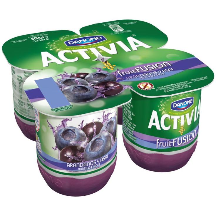 Y.ACTIVIA FUS.ARANDANO ASAI X4 DANONE