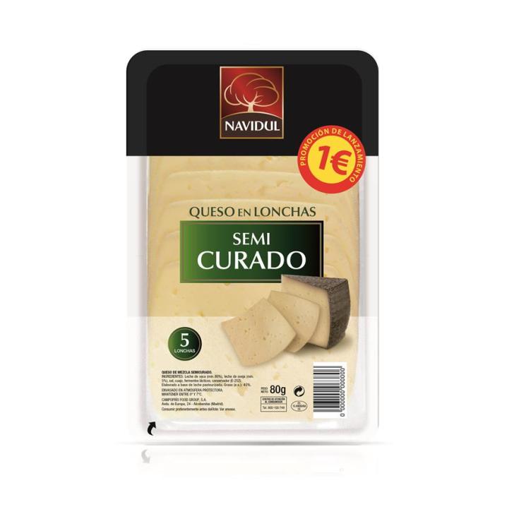 QUESO SEMI LONCH.NAVIDUL 80GR.