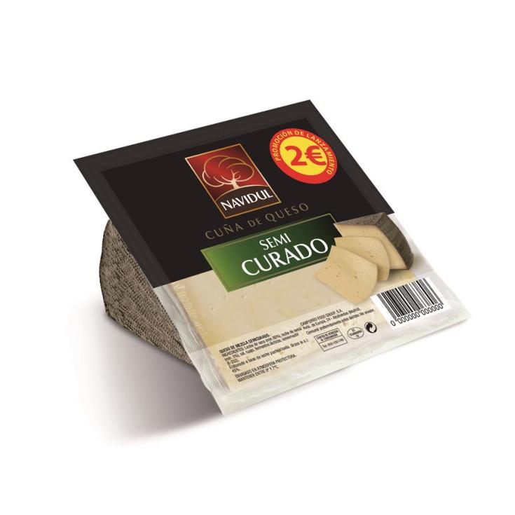 QUESO SEMI CUÑA NAVIDUL 190GR
