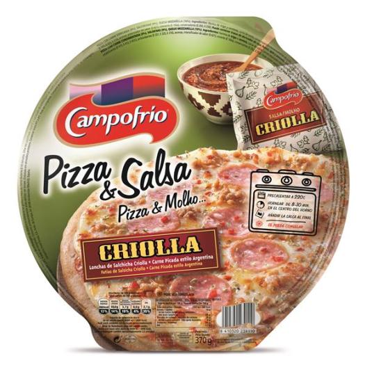 PIZZA CRIOLLA CAMPOFRIO 370G