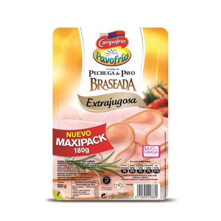 PAVO BRASEADO XJ F/LONCH.200GR