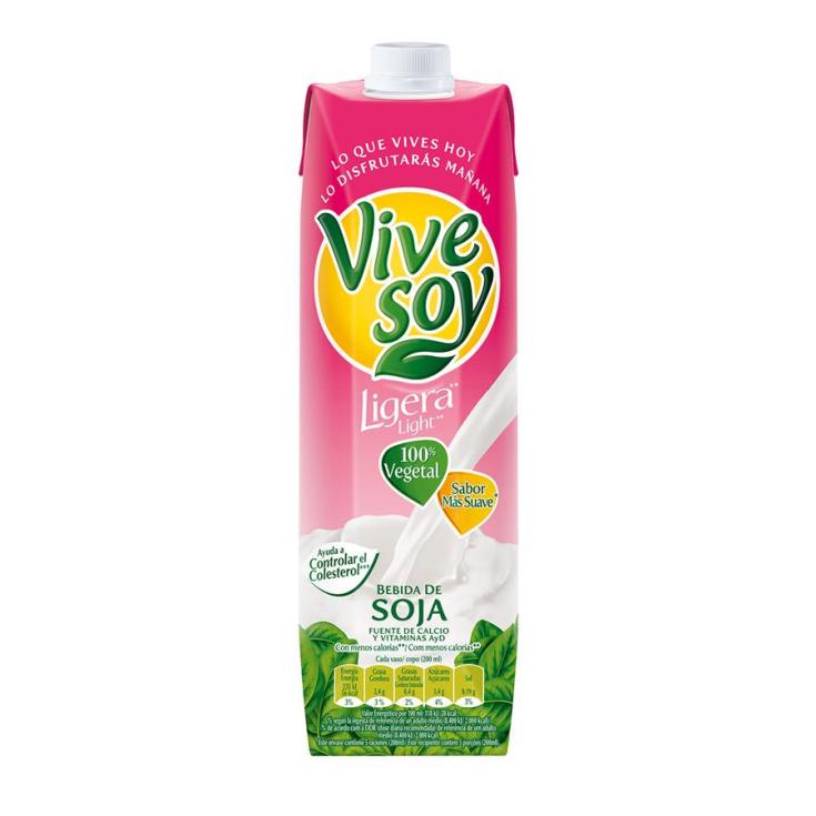 VIVESOY SOJA LIGERA BRICK  1 L.